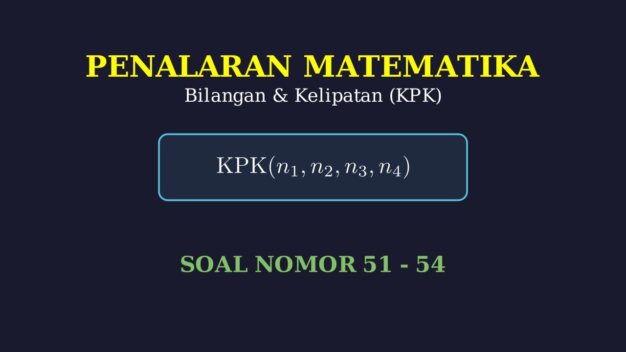 Penalaran Matematika: Jadwal Pertemuan di Gimnasium
