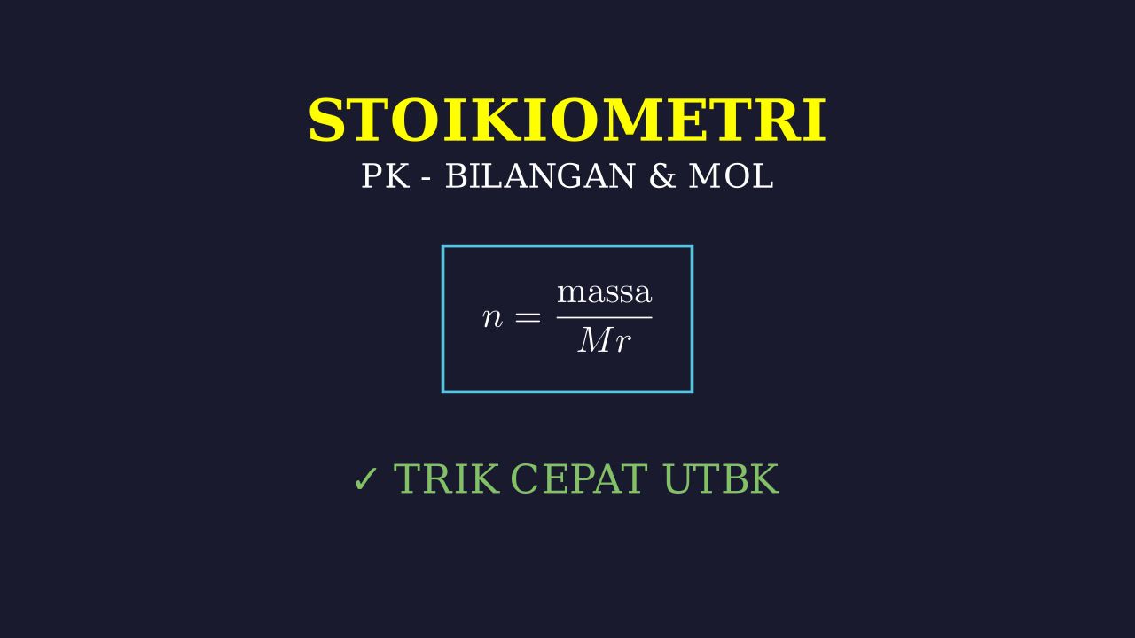 Stoikiometri: Perhitungan Kimia