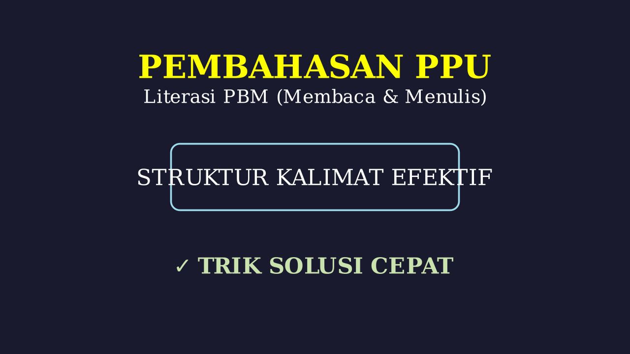 Materi Literasi PBM