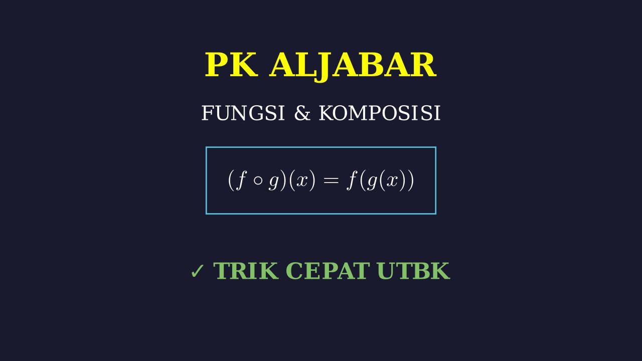 Langkah-Langkah Penyelesaian