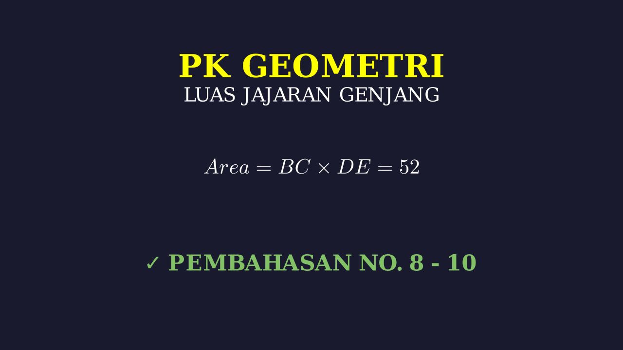 Menghitung Luas Jajaran Genjang
