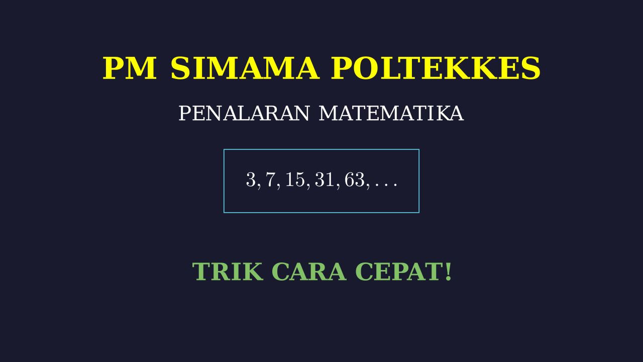 Materi PM SIMAMA Poltekkes