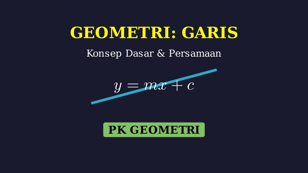 Dasar Geometri: Garis