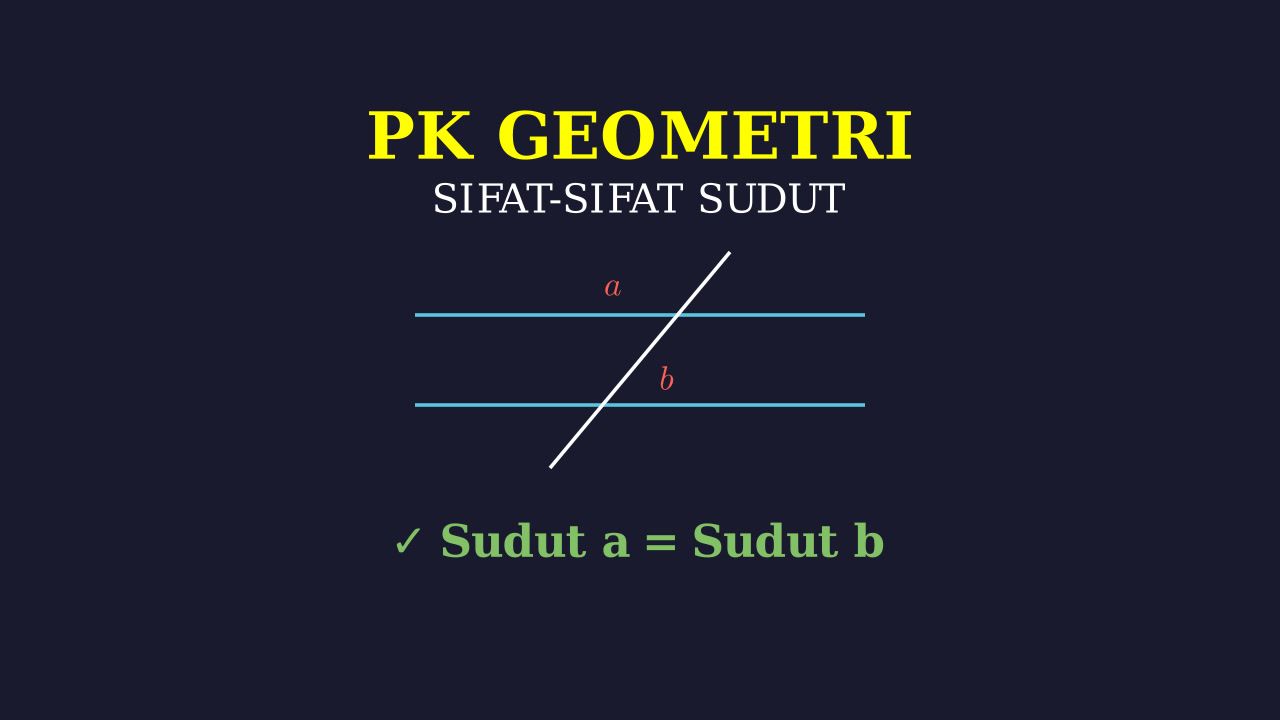 Sifat-Sifat Sudut