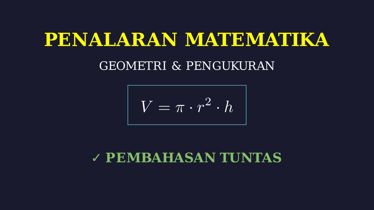 Penyelesaian Soal Langkah demi Langkah