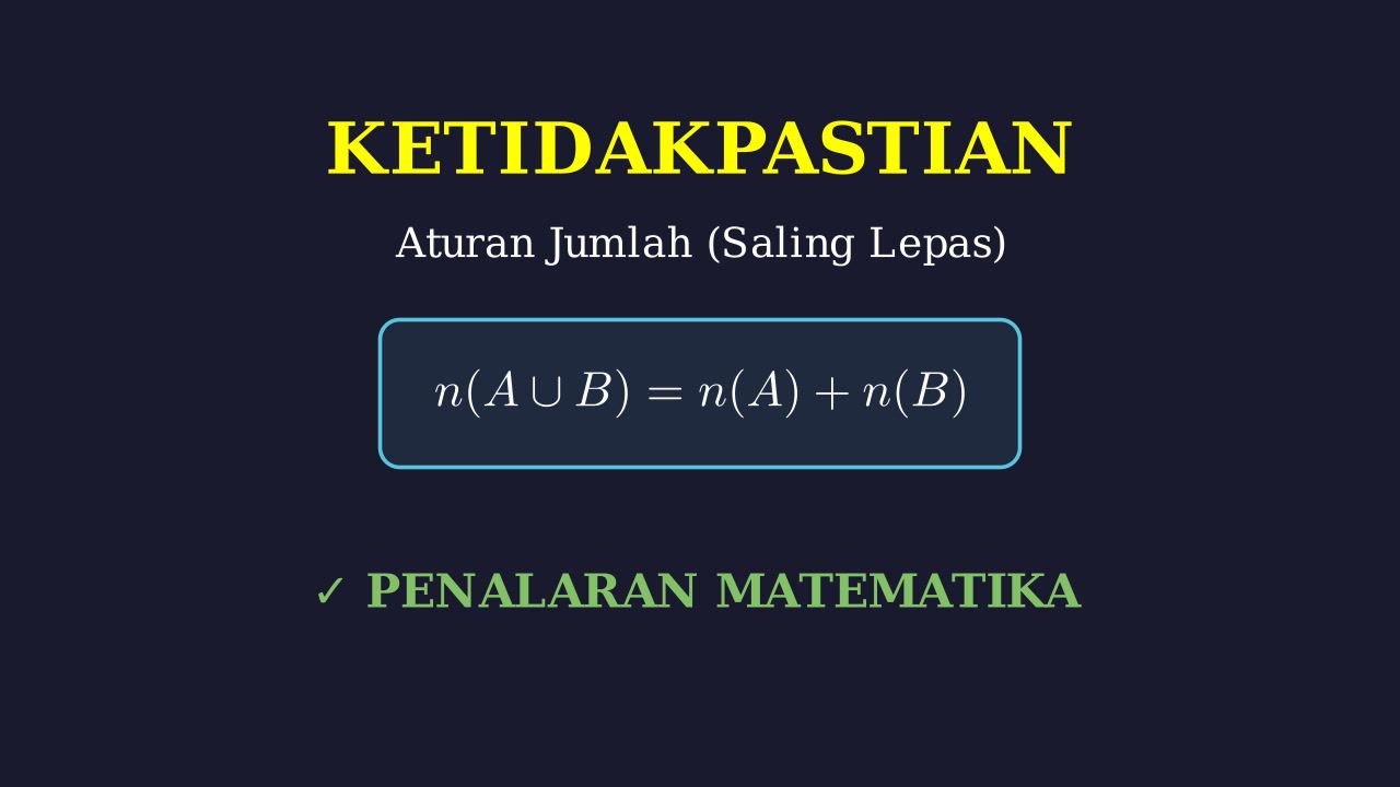 Aturan Penjumlahan: Pencacahan dan Peluang
