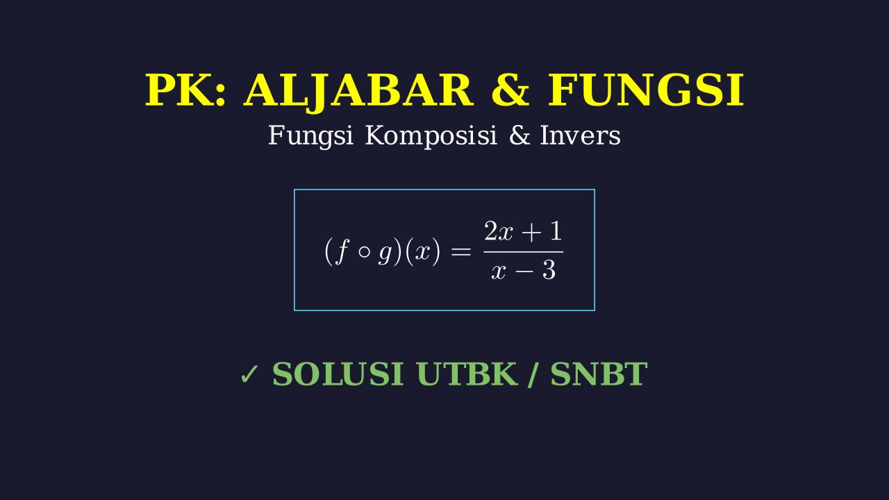 Aljabar dan Fungsi