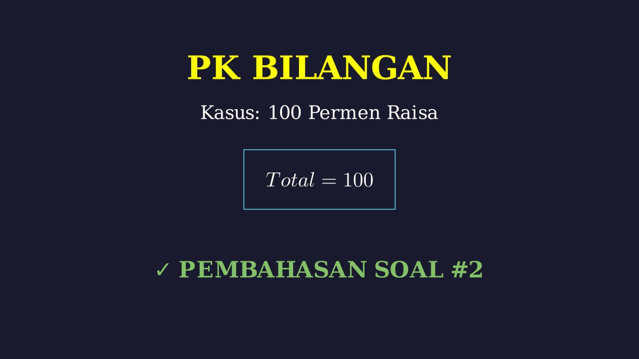 Soal Cerita: Operasi Hitung Permen
