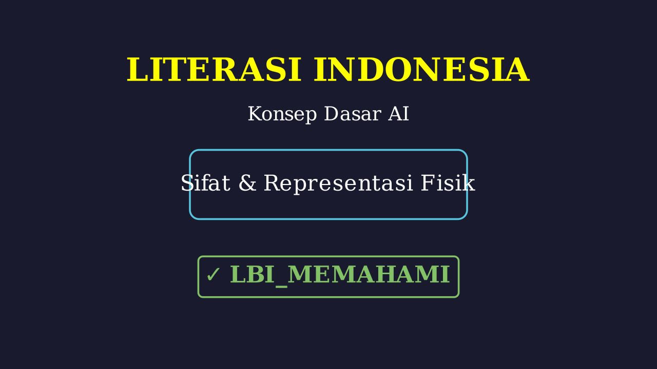 Sifat dan Wujud Fisik AI