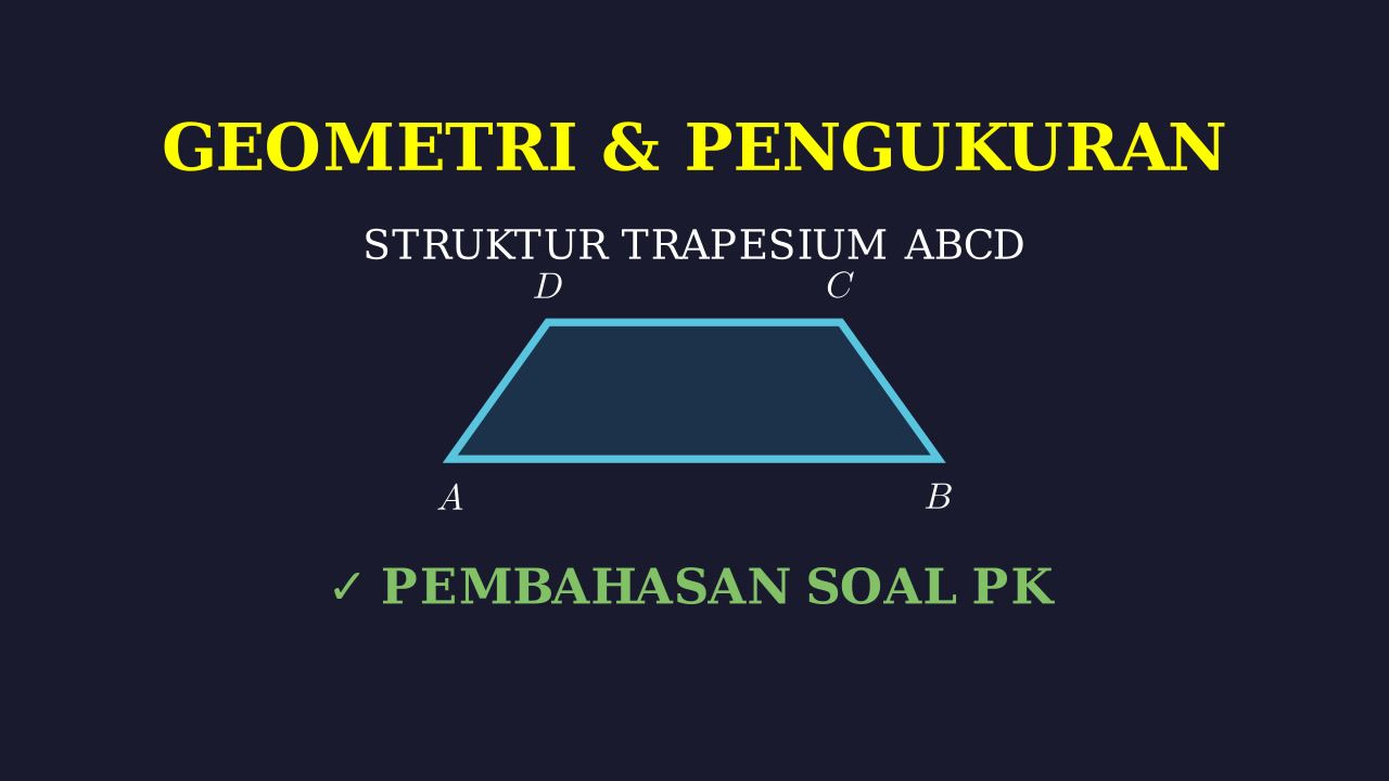 Geometri Trapesium: Jembatan Penyeberangan