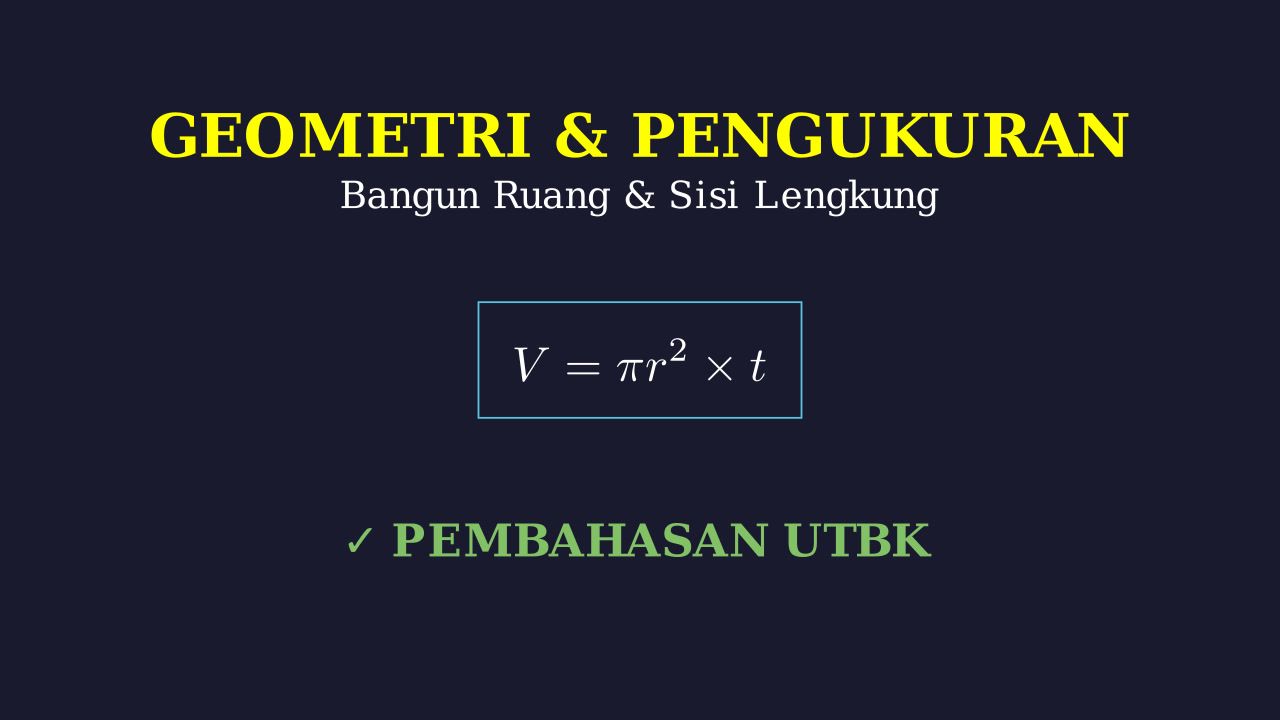 Objek dan Pengukuran Geometri