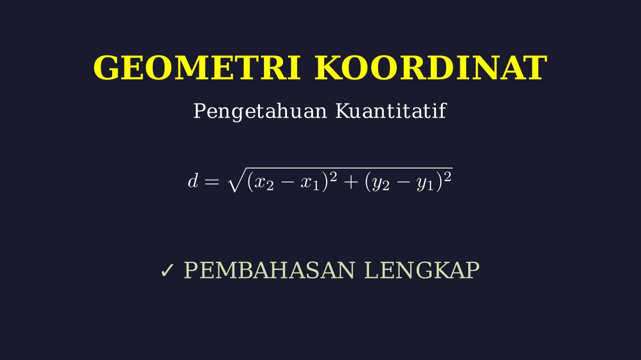 Memahami Titik Koordinat Kartesius