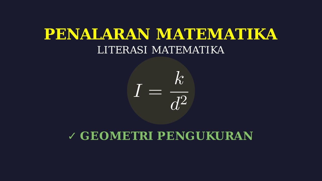 Penalaran Matematika: Intensitas Lampu