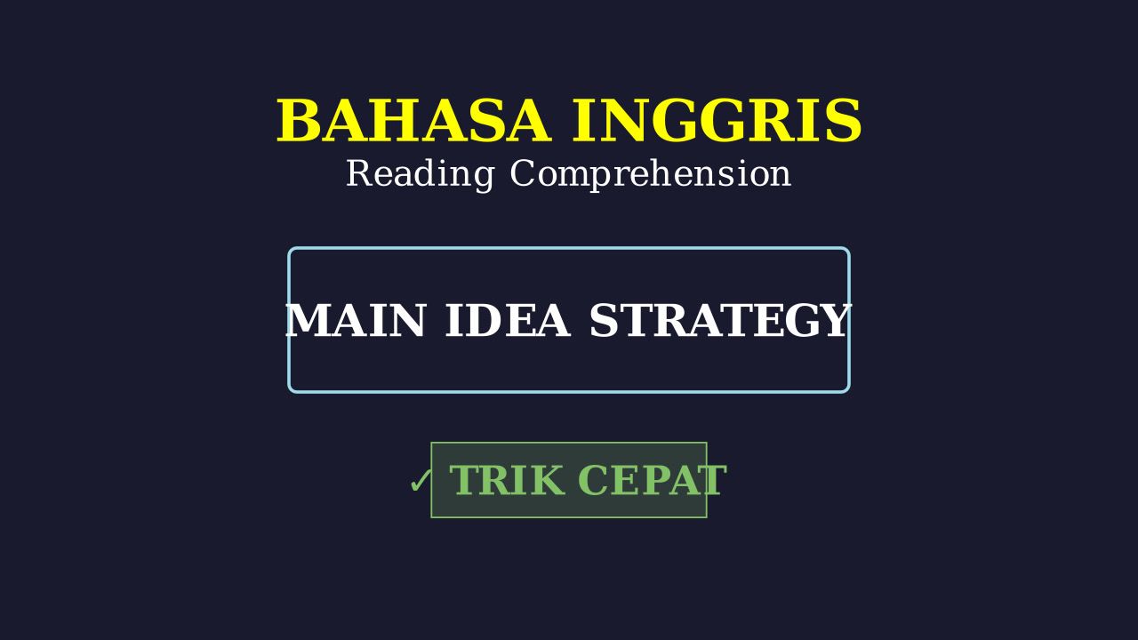 Finding the Main Idea