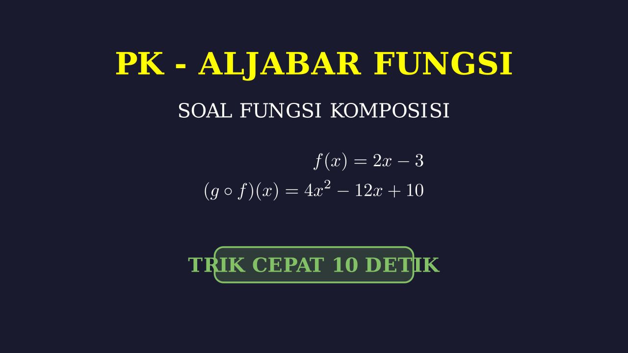 Pembahasan Soal Matematika
