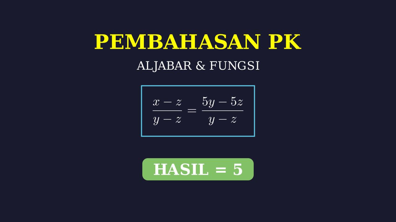 Penyederhanaan Aljabar: Teknik Substitusi