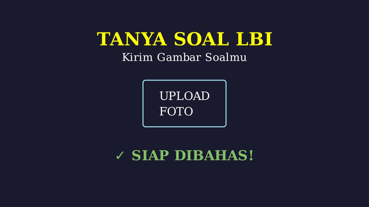 Request Video Penjelasan Soal