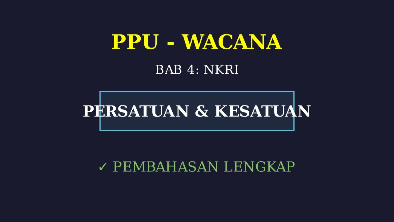 NKRI: Negara Kesatuan Republik Indonesia