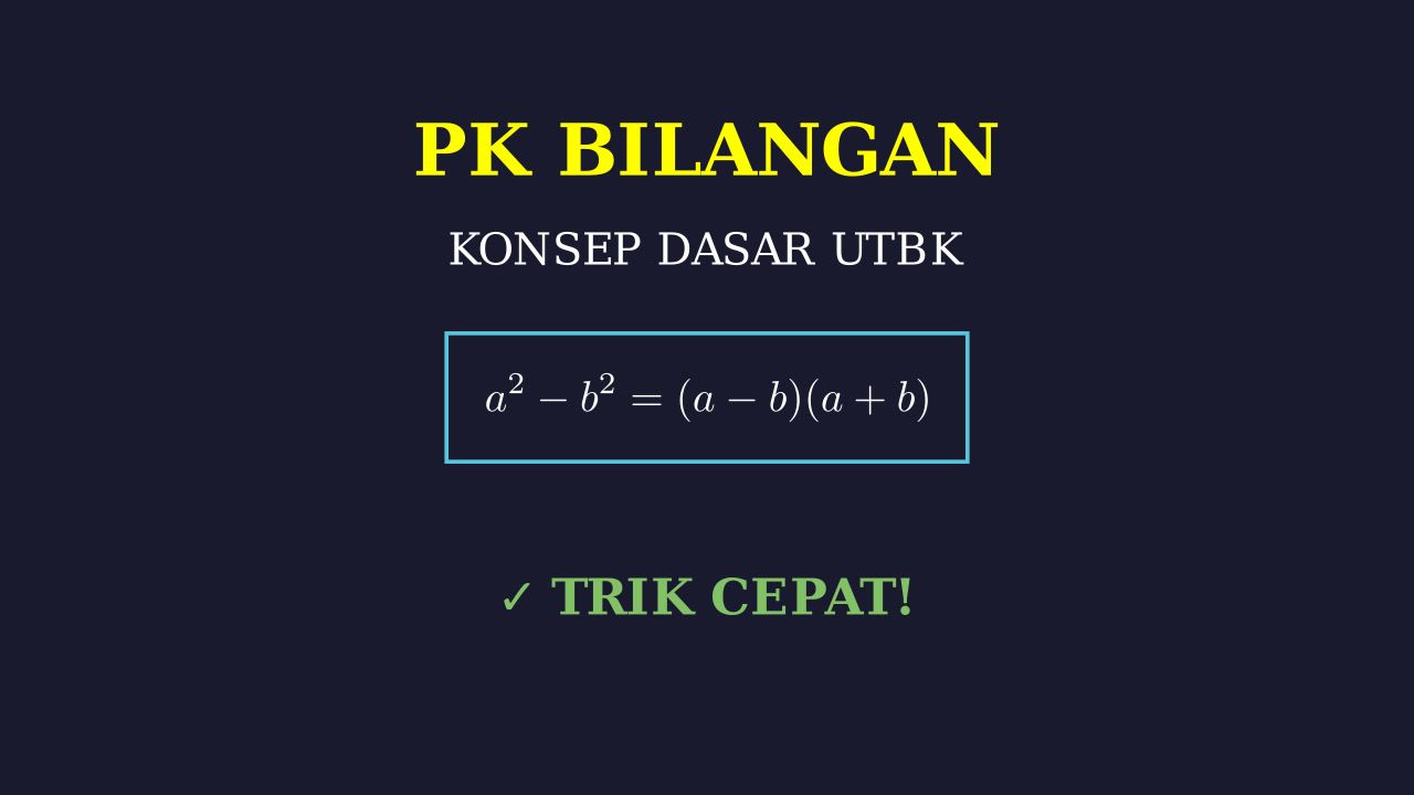 Konsep Dasar Pengetahuan Kuantitatif