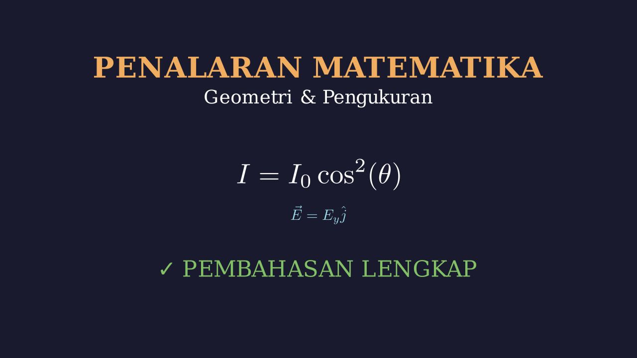 Polarisasi Cahaya Vertikal