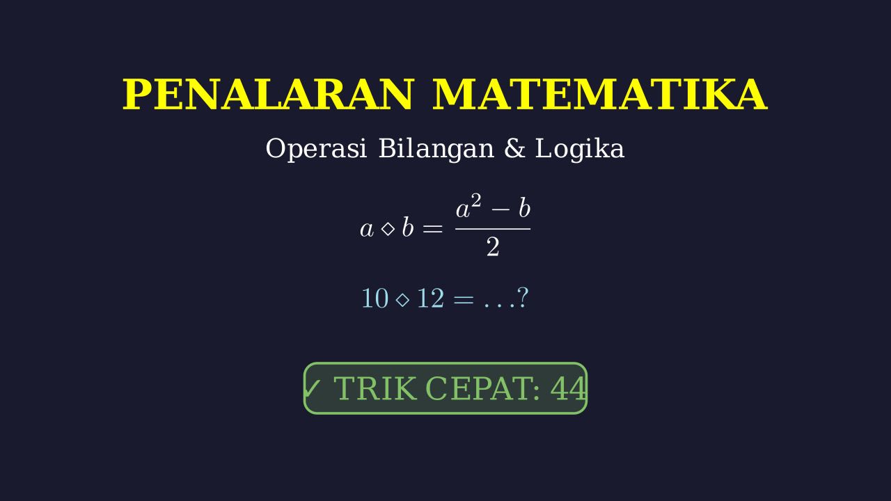 Video Penjelasan Soal