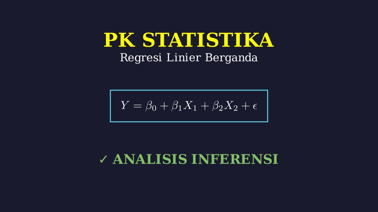 Interpretasi Inferensi Regresi Berganda