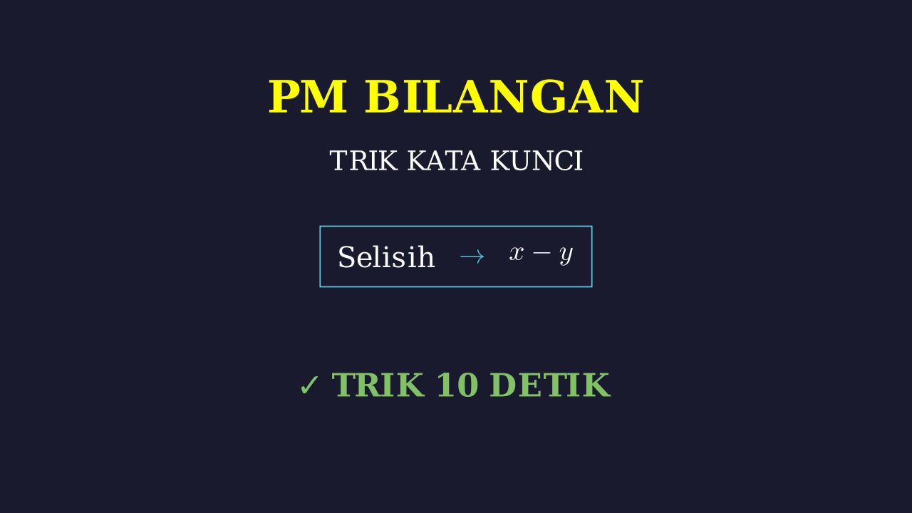 Menemukan Kata Kunci Soal Cerita