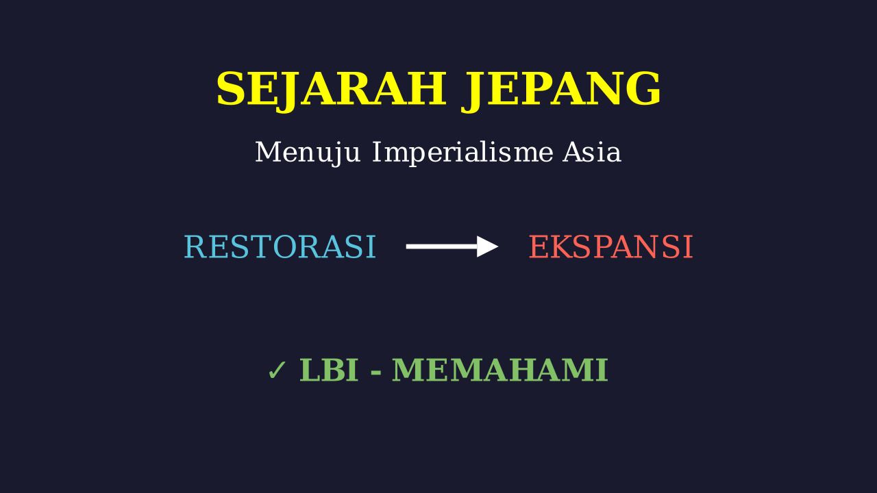 Sejarah Imperialisme Jepang di Asia Tenggara
