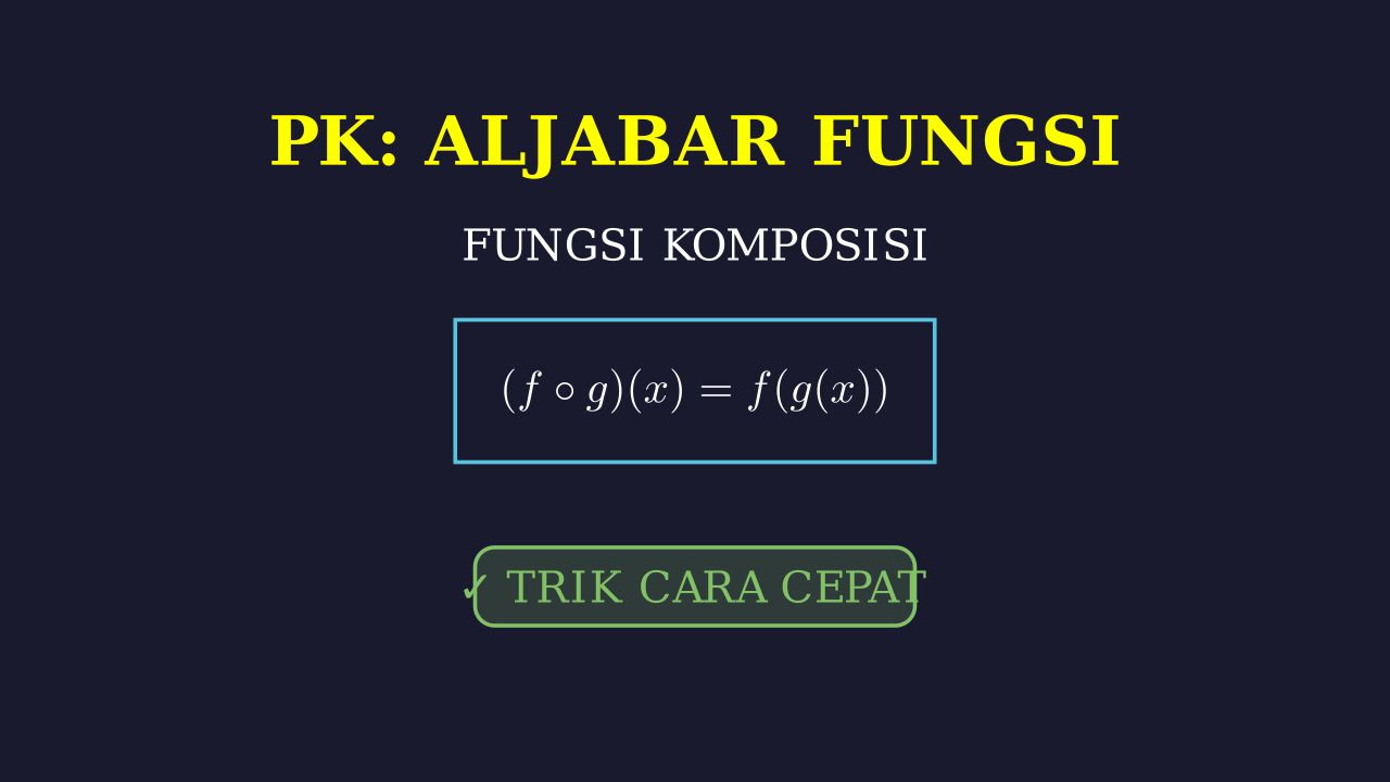Pembahasan Soal Fungsi