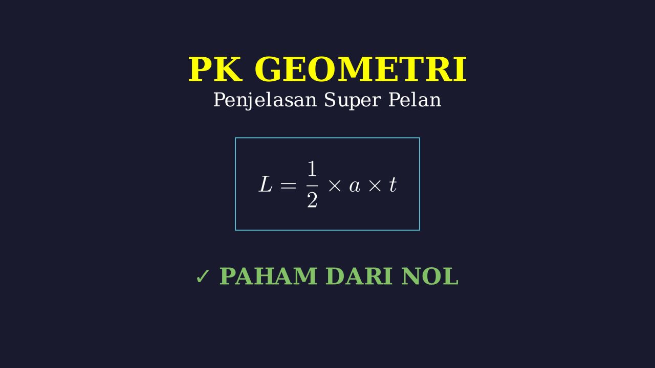 Belajar Geometri dari Nol