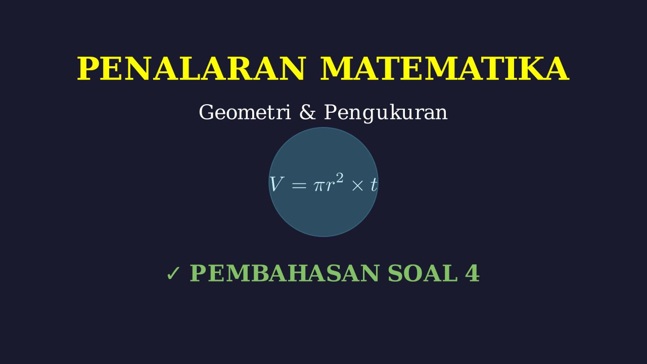Pembahasan Soal Nomor 4