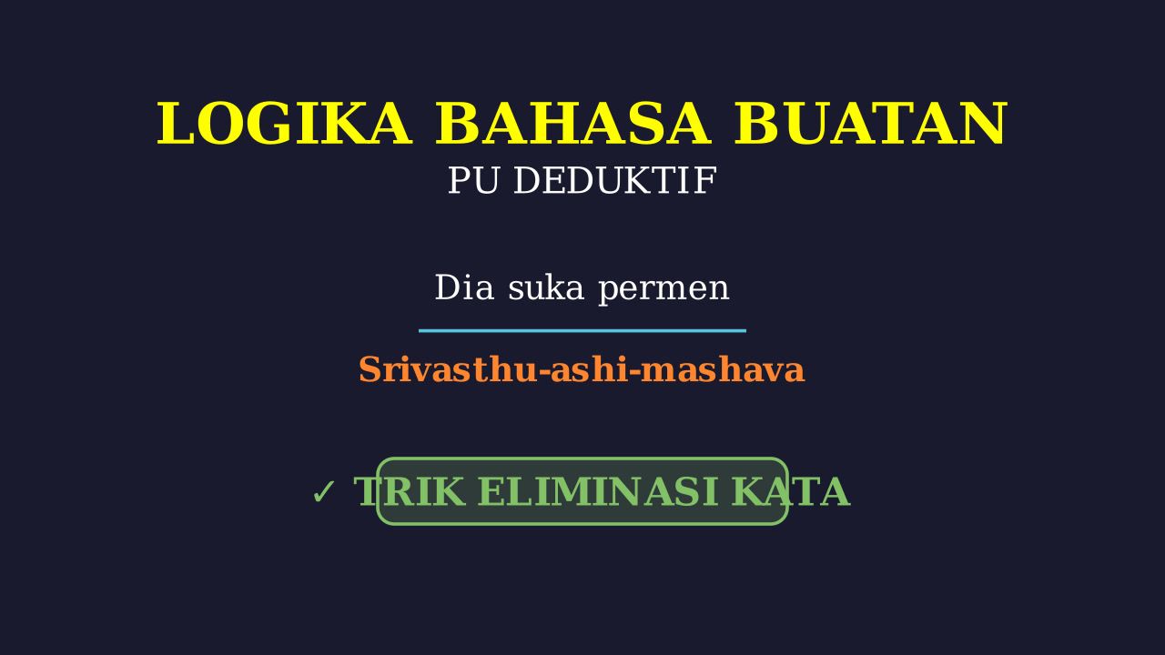 Logika Bahasa Buatan