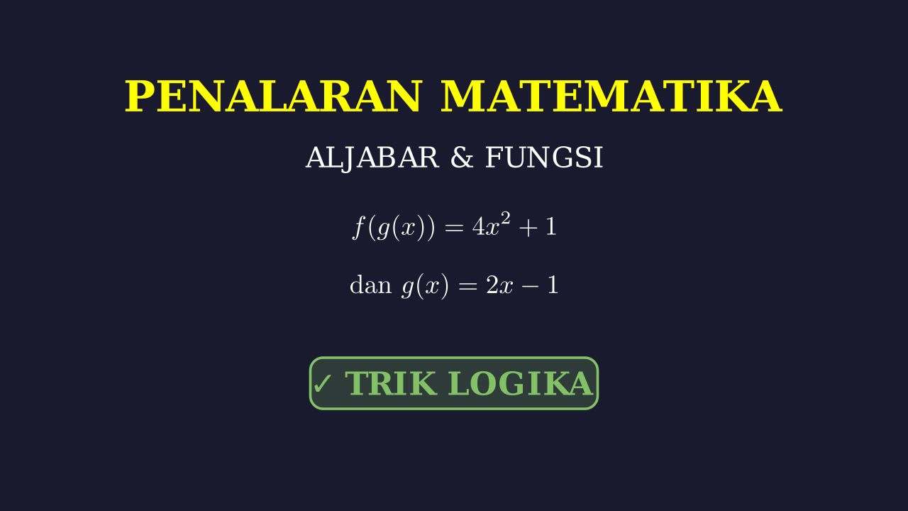 Logika di Balik Persamaan Matematika