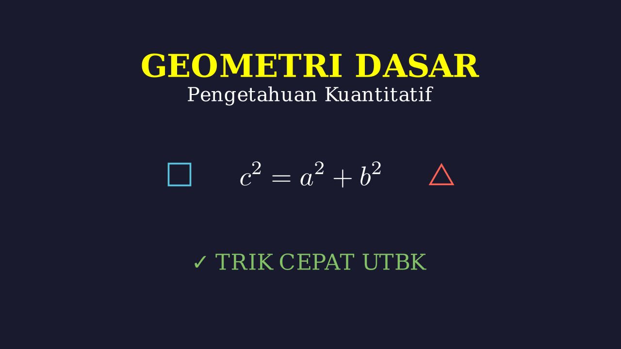 Mengenal Geometri