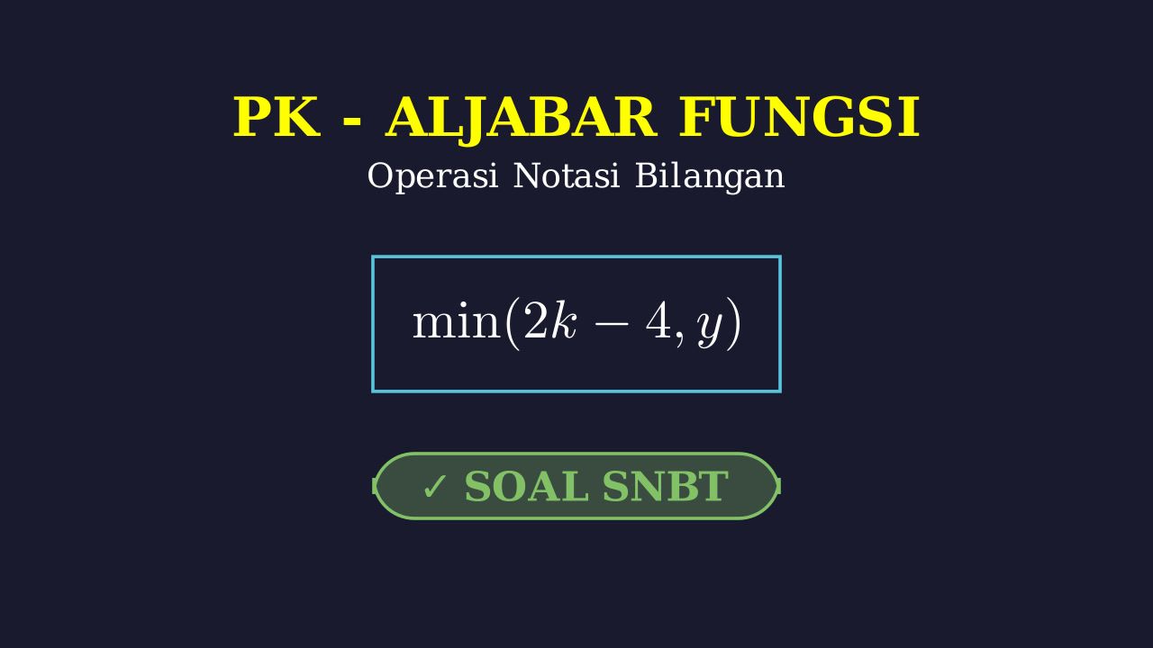 Notasi Min Dalam Diagram