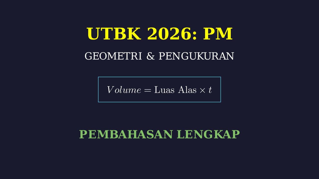 Persiapan UTBK 2026: Penalaran Matematika