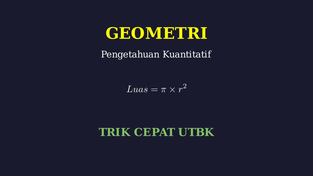 Dasar-Dasar Geometri