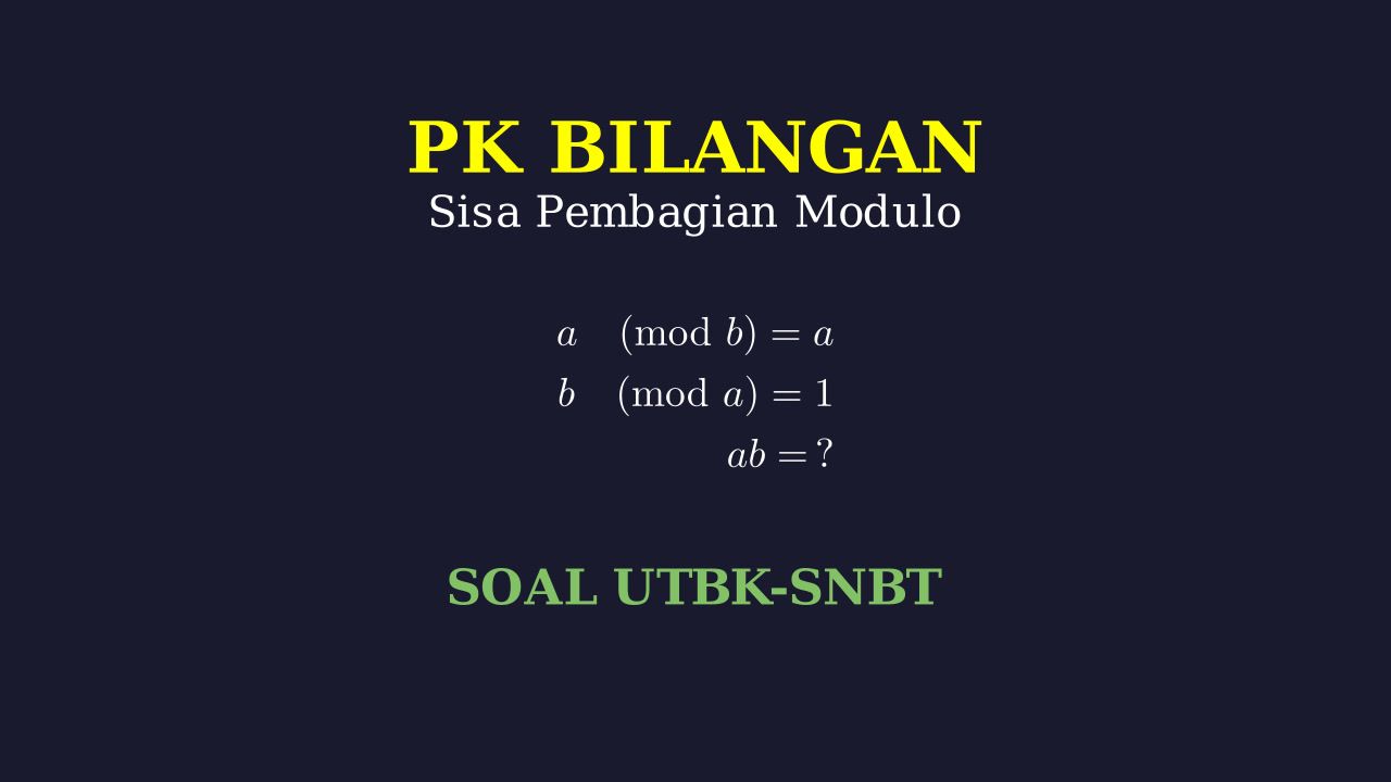 Logika Sisa Pembagian: Menentukan Nilai ab