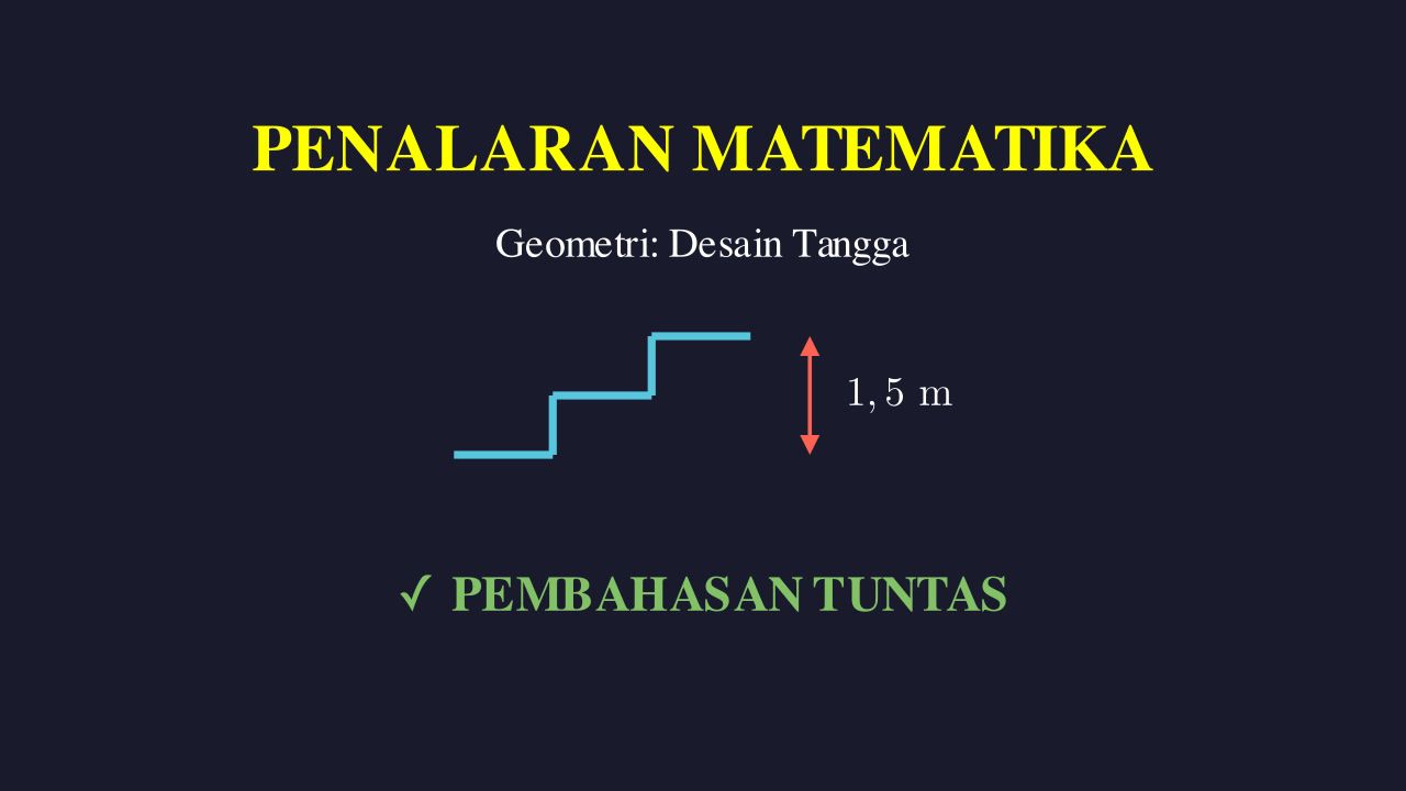 Penalaran Matematika: Desain Tangga
