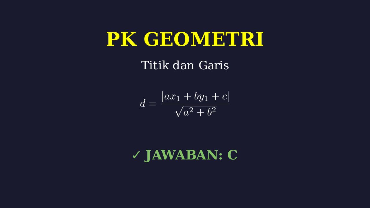 Titik dan Garis: Dasar Geometri