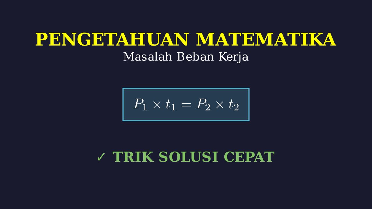 Menghitung Target Penyelesaian Proyek
