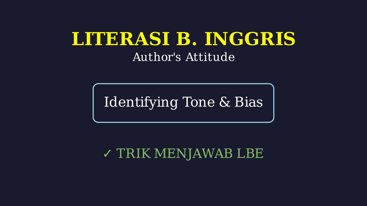 Analyzing Author's Attitude