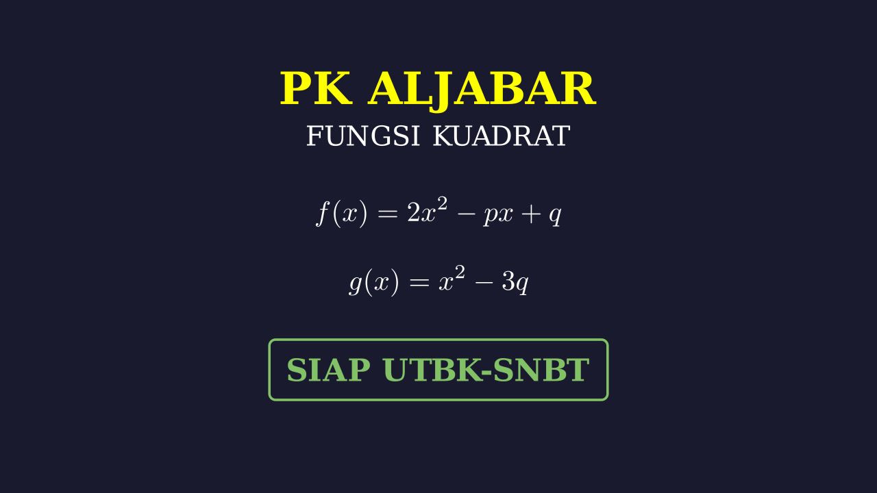 Analisis Fungsi Kuadrat: f(x) dan g(x)