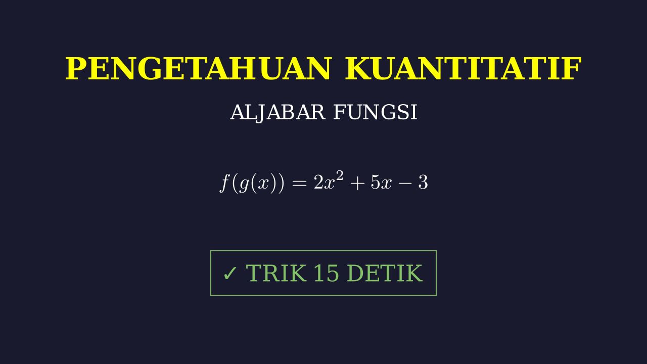 Pembahasan Soal Matematika