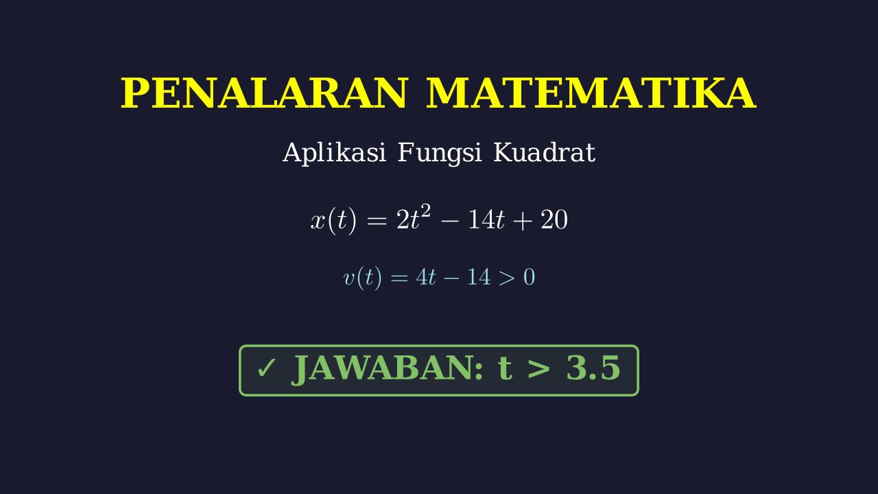 Menentukan Arah Gerak Mobil