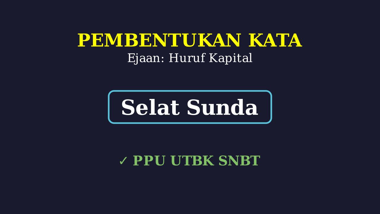 Aturan Huruf Kapital