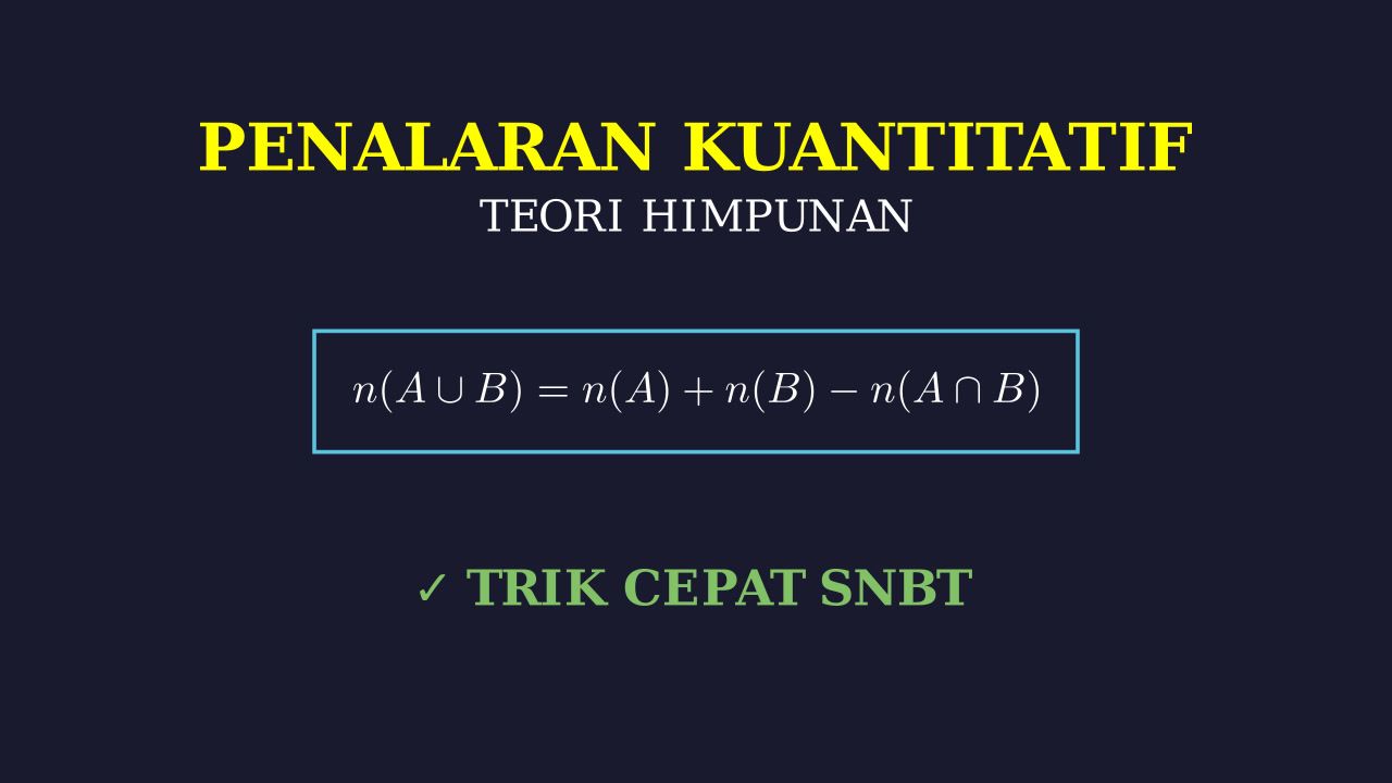 Teori Himpunan: Masalah Survey Siswa