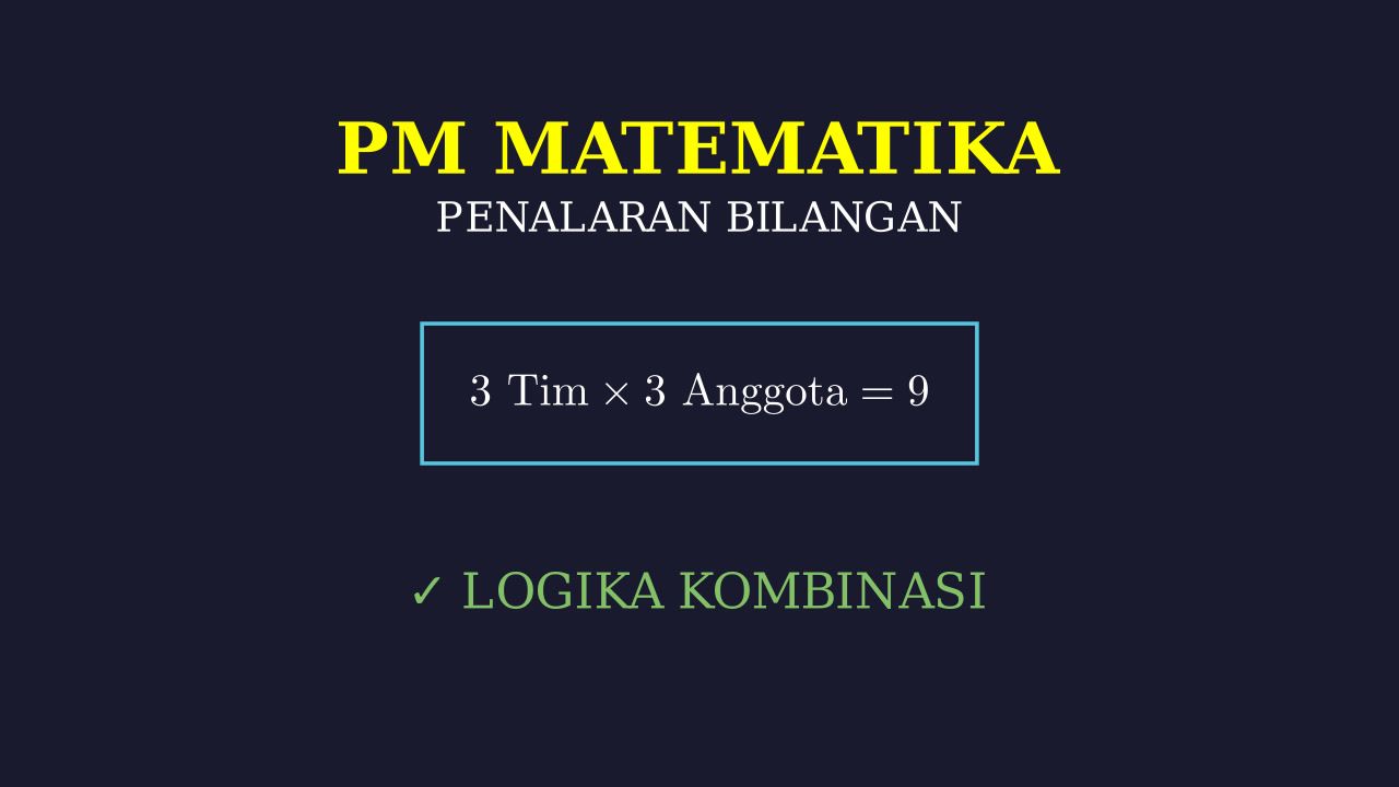 Soal Cerita: Final Cerdas Cermat Matematika