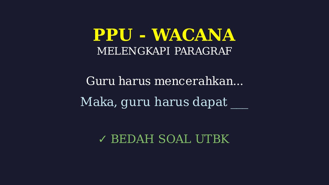 Keteladanan Guru yang Mencerahkan