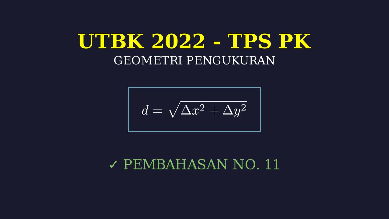Pengetahuan Kuantitatif: Soal UTBK 2022